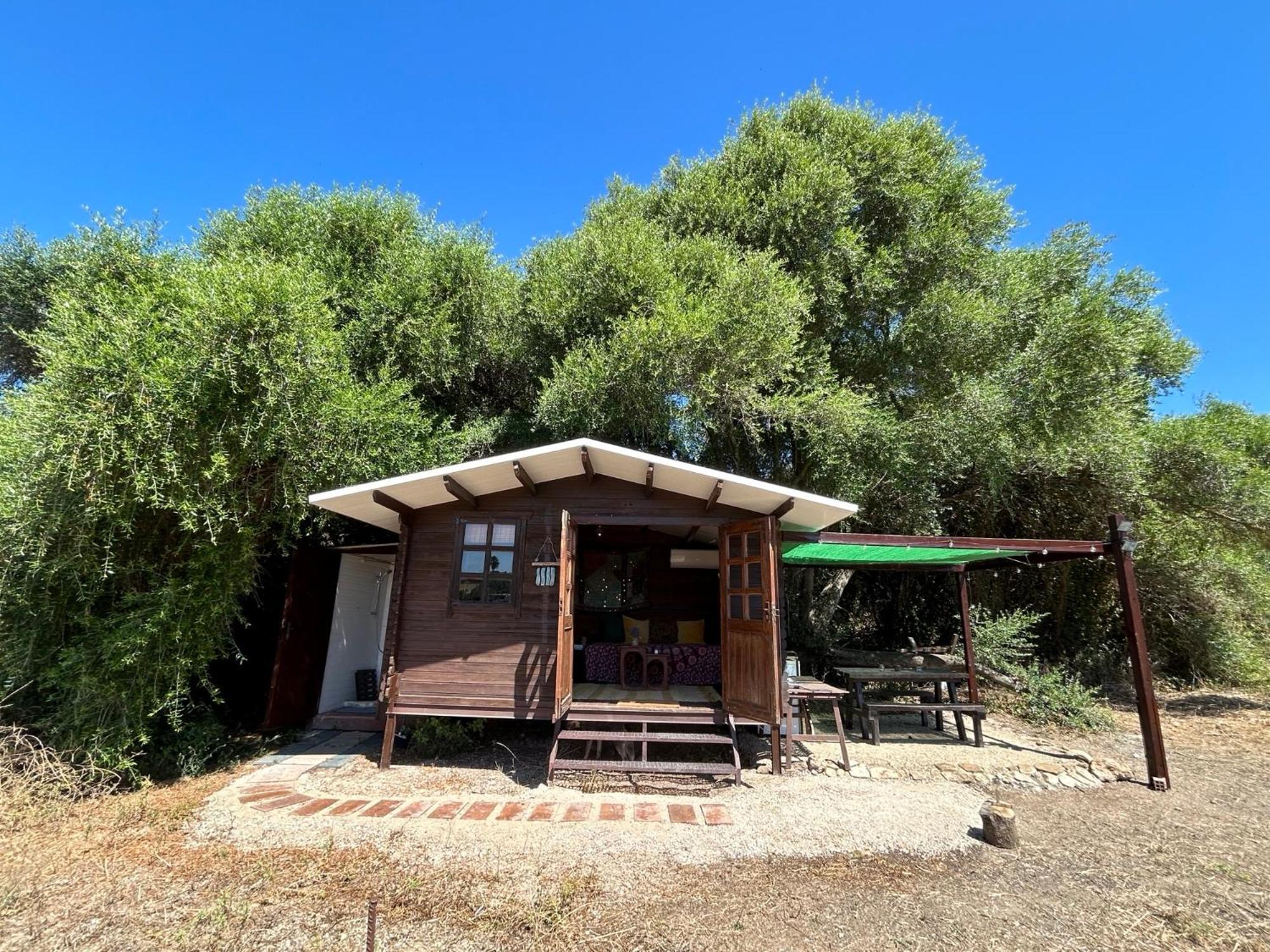Cabana Rustica En Un Rancho Con Caballos, Prado Del Rey, Andalucia Экстерьер фото